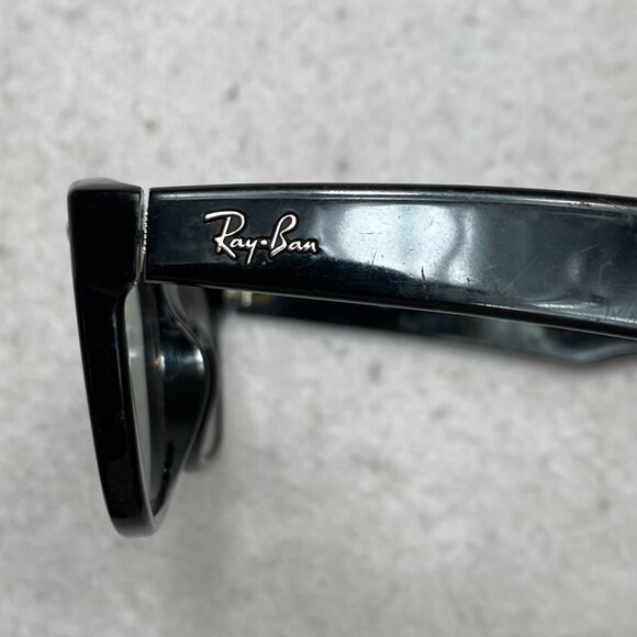 Ray-Ban RB 5184 2000 Eyeglasses Square Black Optical Frame 52-18-145 - Picture 13 of 15